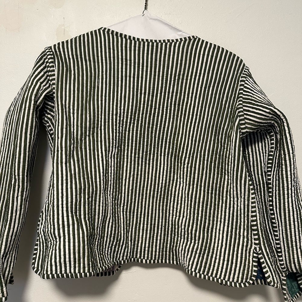 Handmade Patchwork Multicolor Women's jacket - Picture 4 of 4
